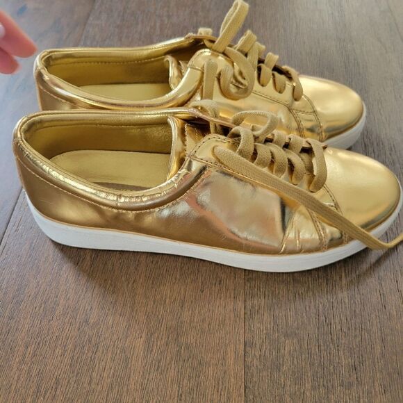 Michael Kors sneakers gold 36.5 - Picture 1 of 9